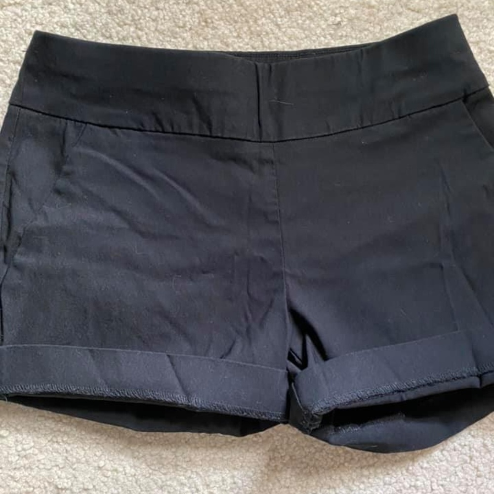 NY & Company Black Stretchy Shorts